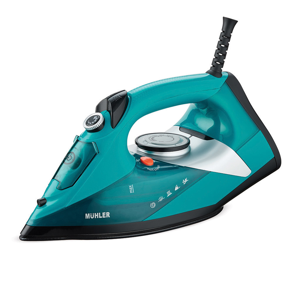 Steam Iron 2600w Muhler, Ceramic coating