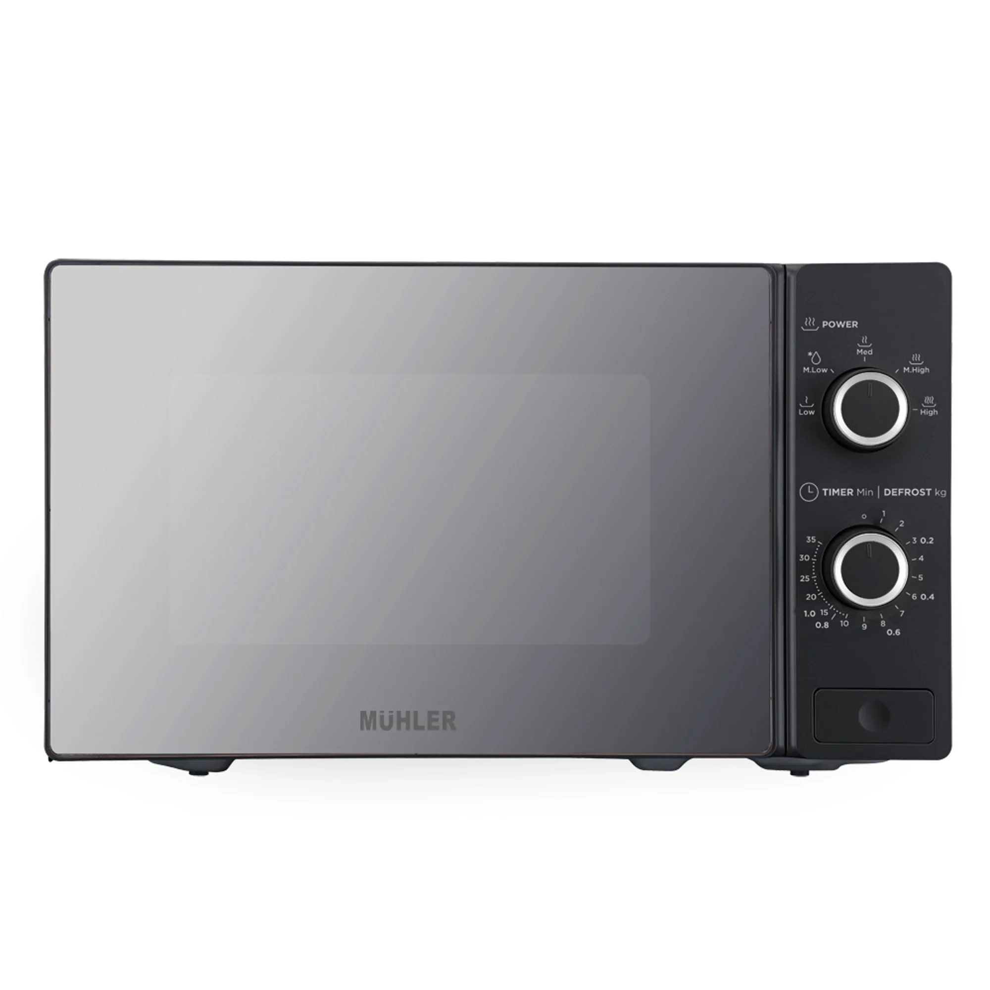 Microwave Oven 700W black Muhler, 20L