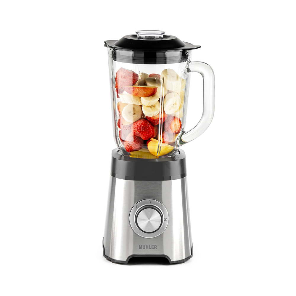 Table Blender With Glass Jar Muhler, 500w