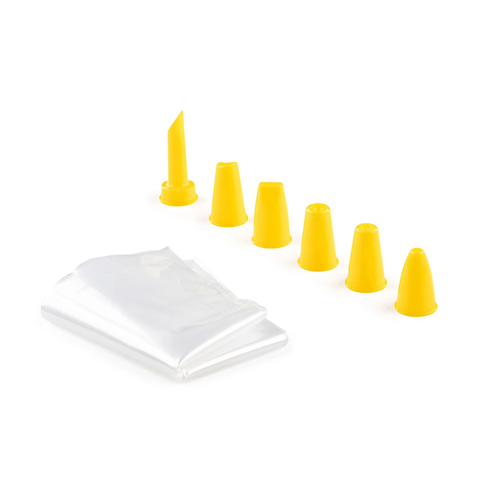 Piping Bag Luigi Ferrero, 6 Plastic Nozzles