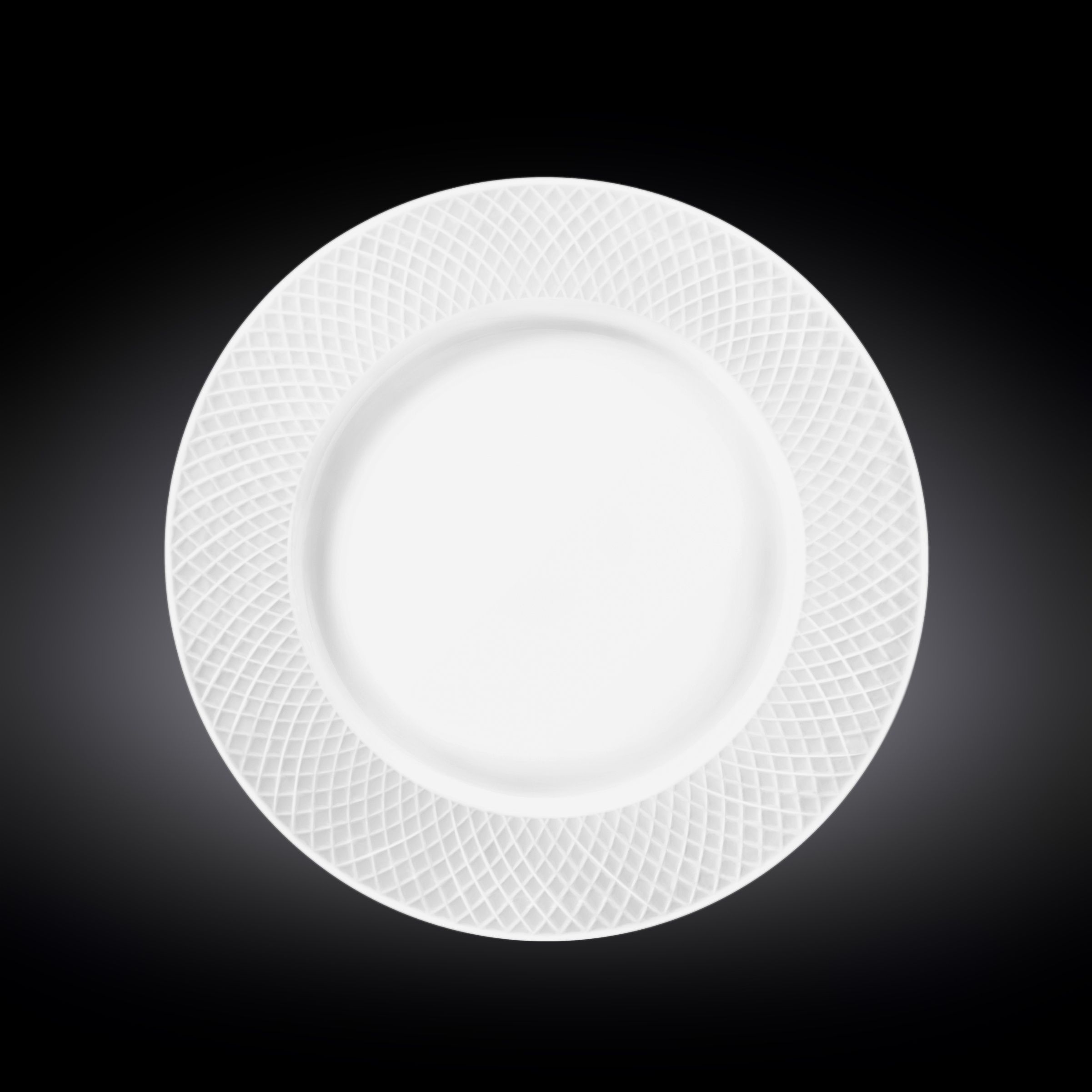 Diamond Dinner Plate 25.5cm 1pc