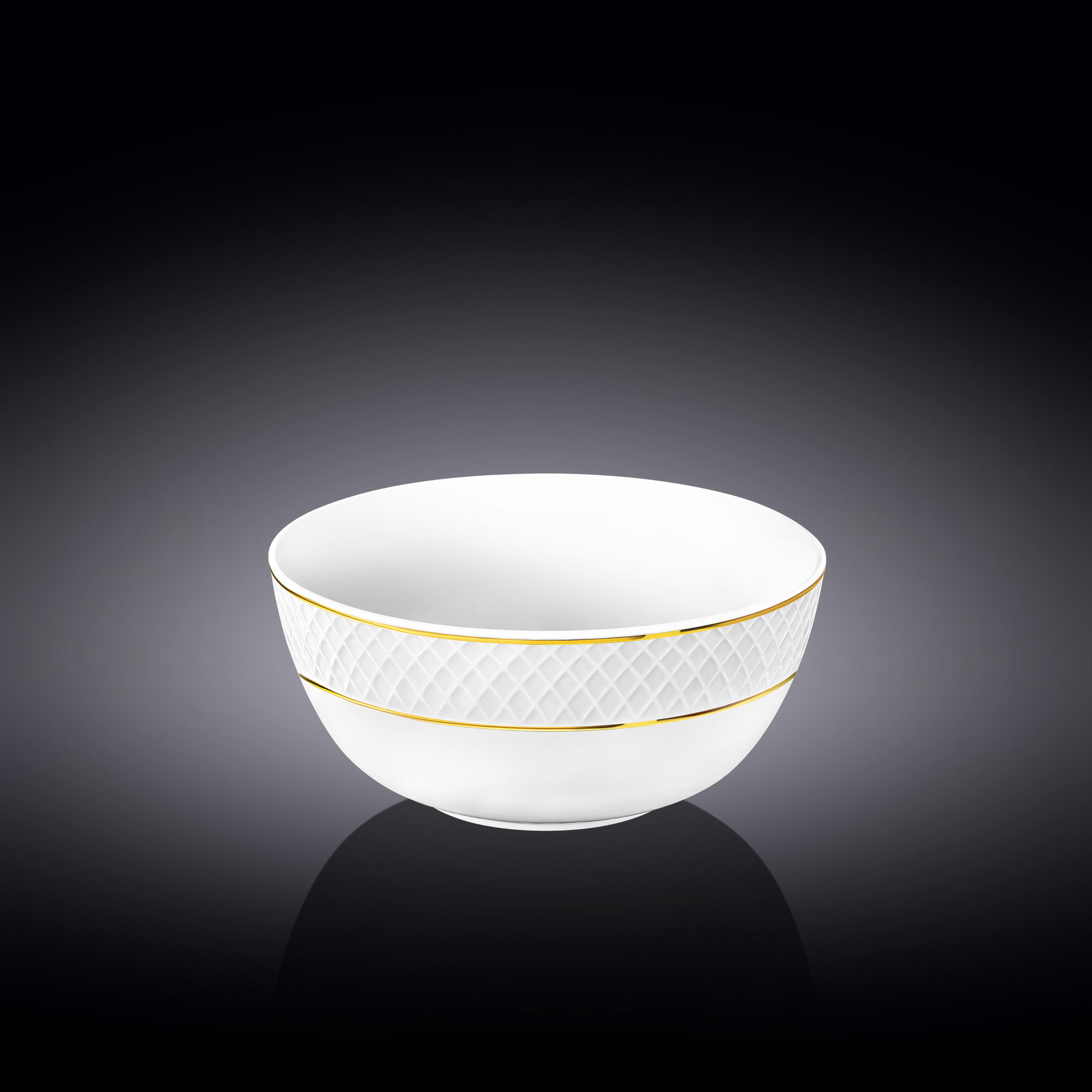 Diamond Gold Bowl 14cm 1pc