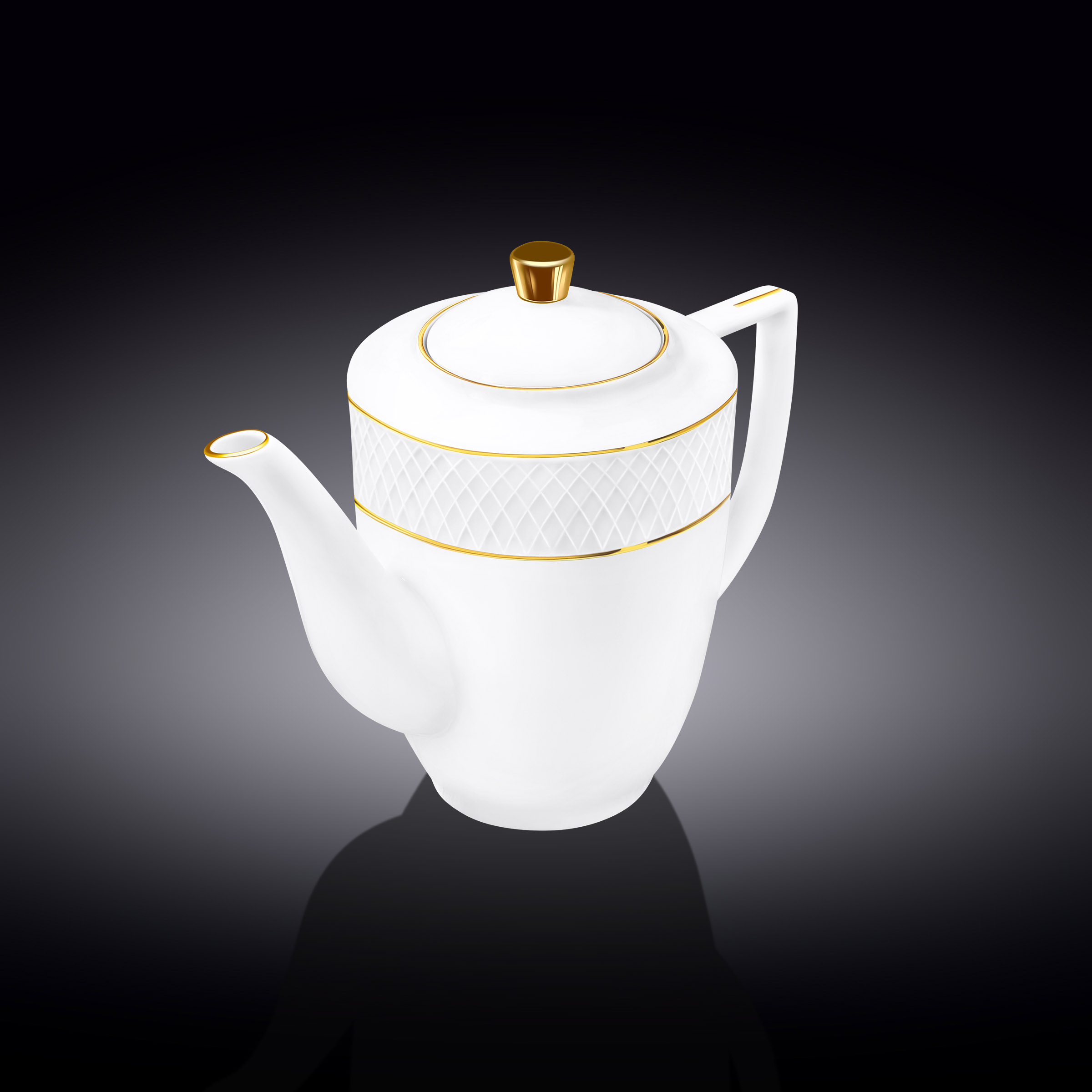 Diamond Gold Coffee Pot 750ml
