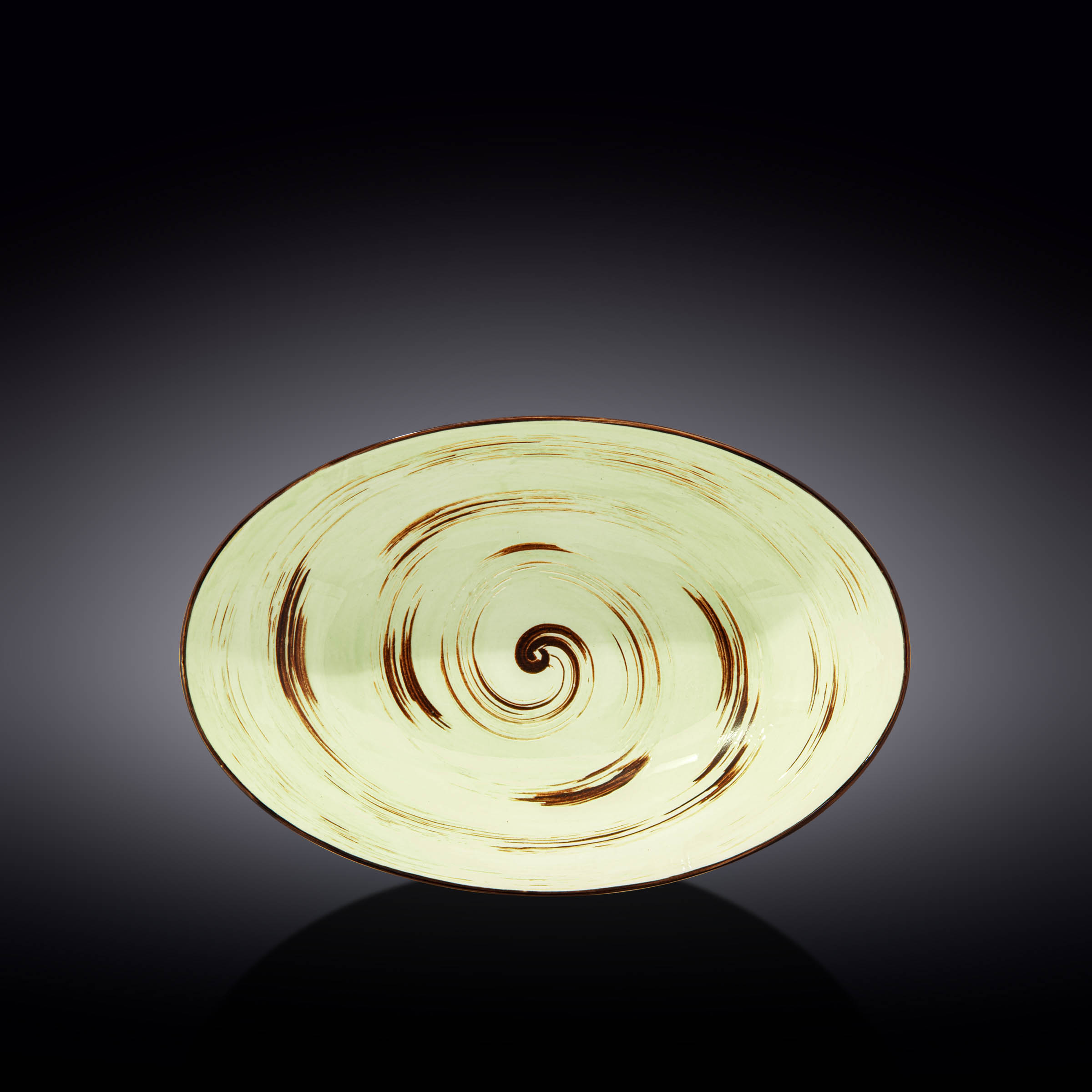 PISTACHIO OVAL BOWL 30CM WL669141/A