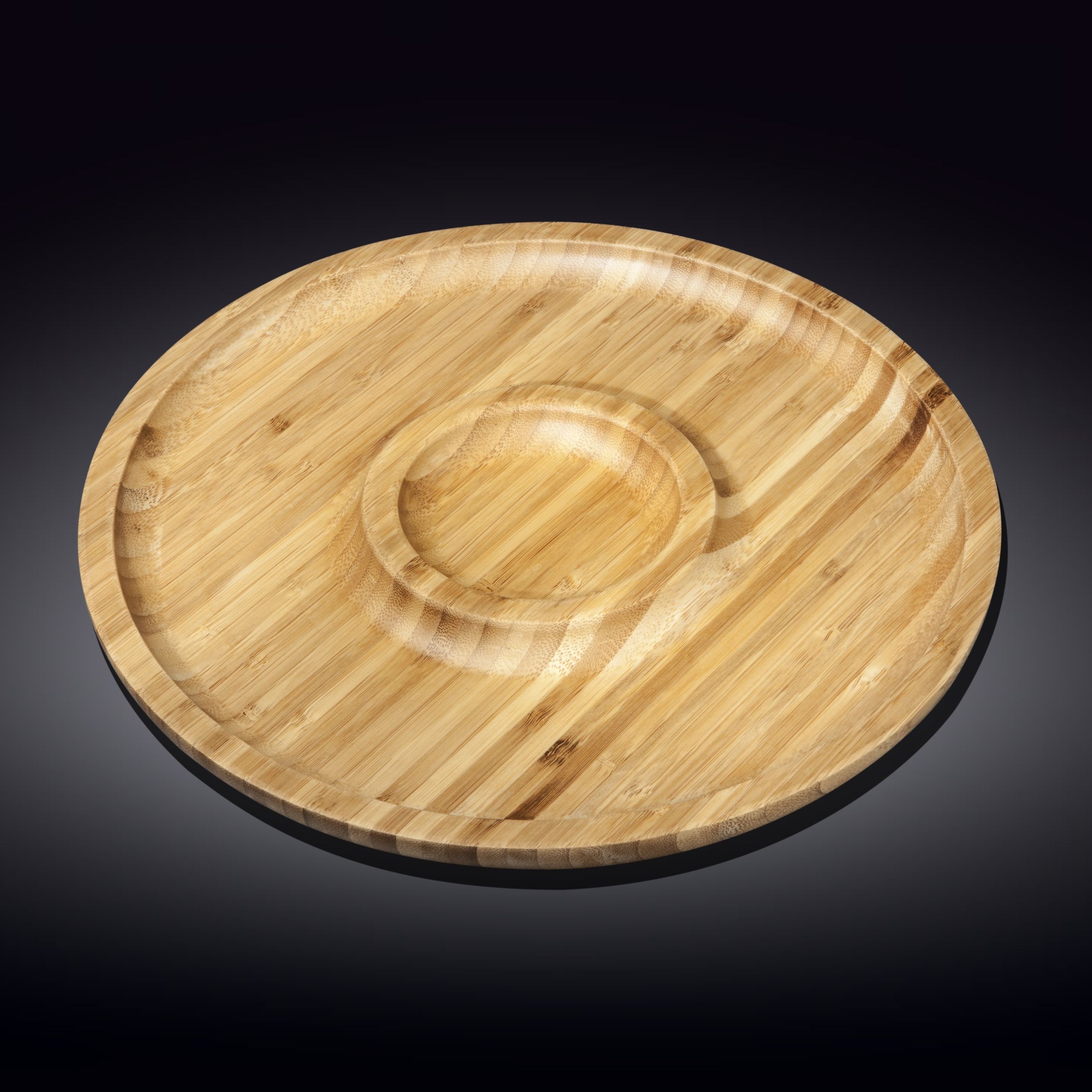 Bamboo 2 Section Platter 35.5cm