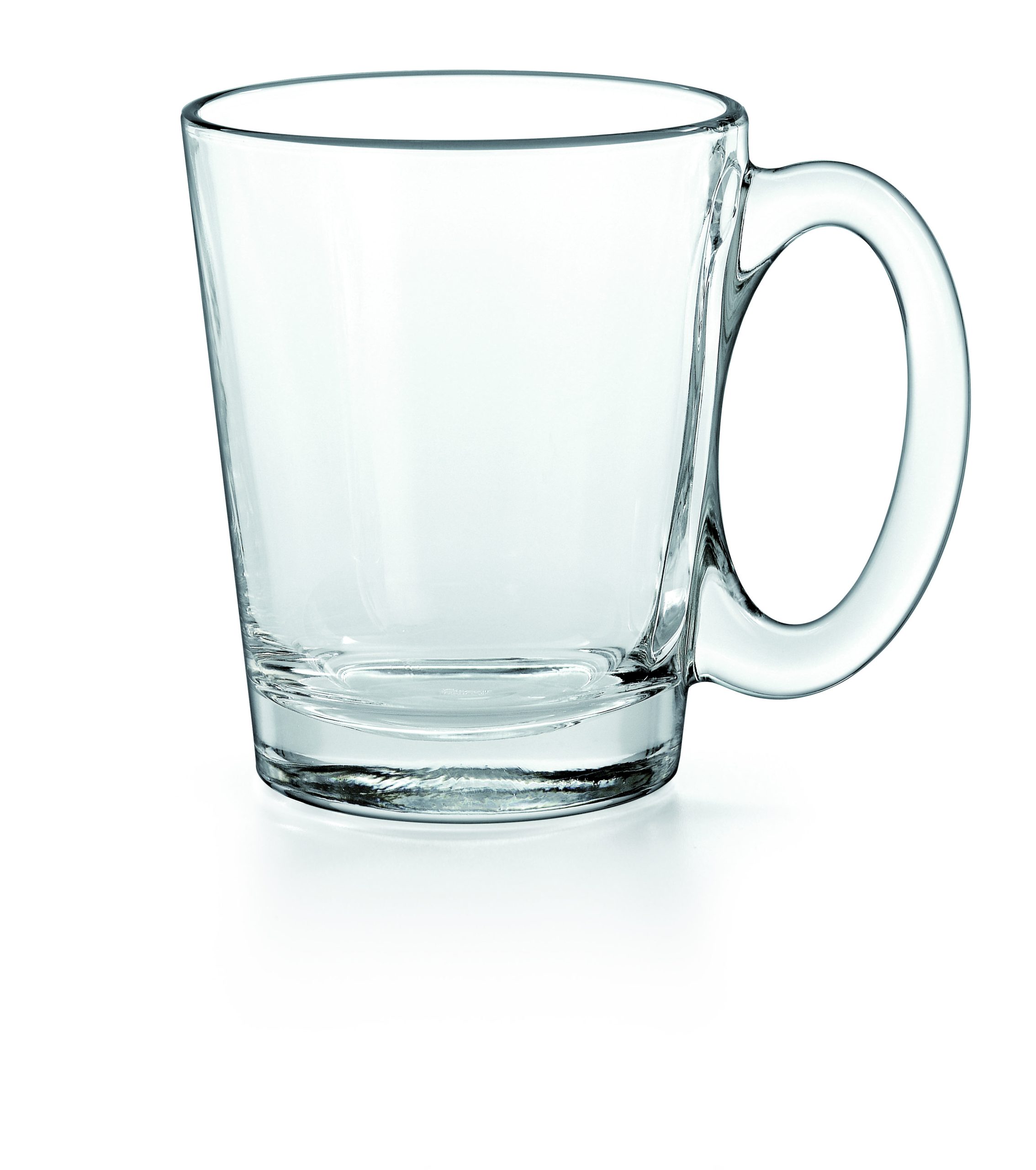 Conic Mug Transparent Glass Borgonovo, 310ml
