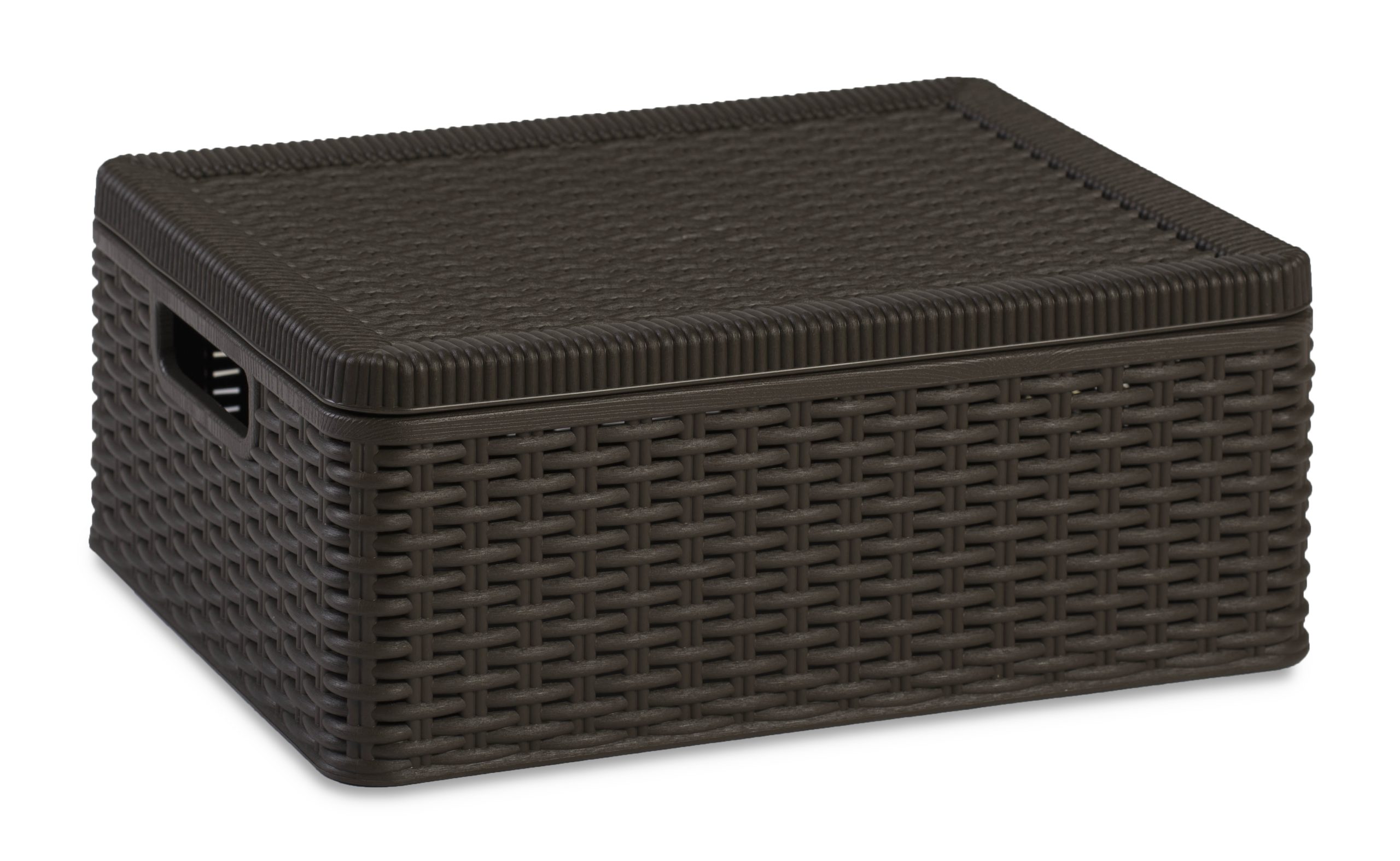 Decora Storage Box With Lid Brown