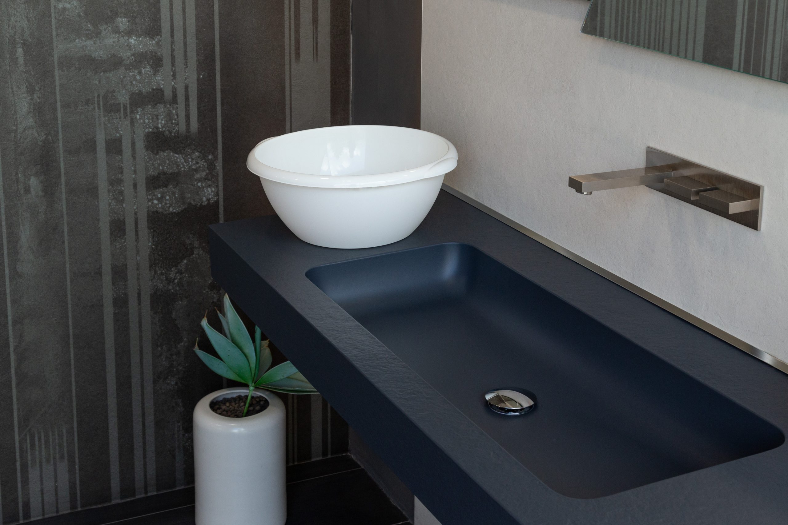 Basin Round 38cm White