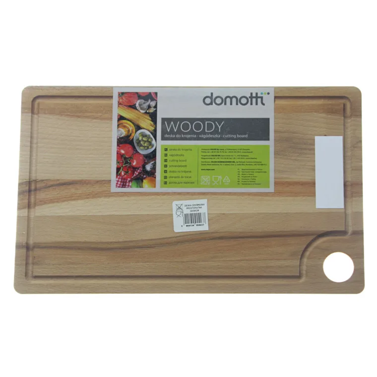 Rectangular wooden board Woody DOMOTTI, 32 x 20 cm