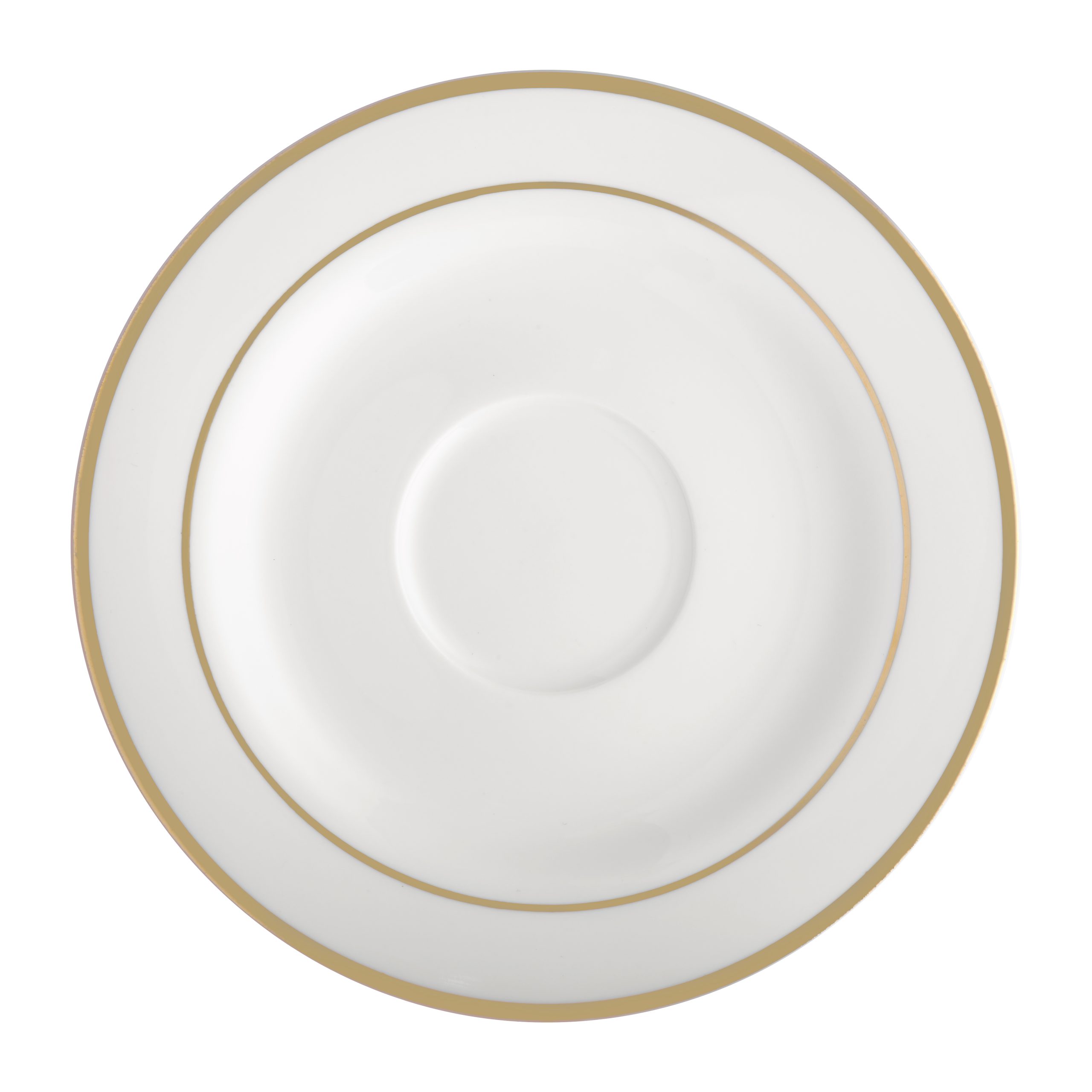 Aura Gold saucer 15.5 cm AMBITION