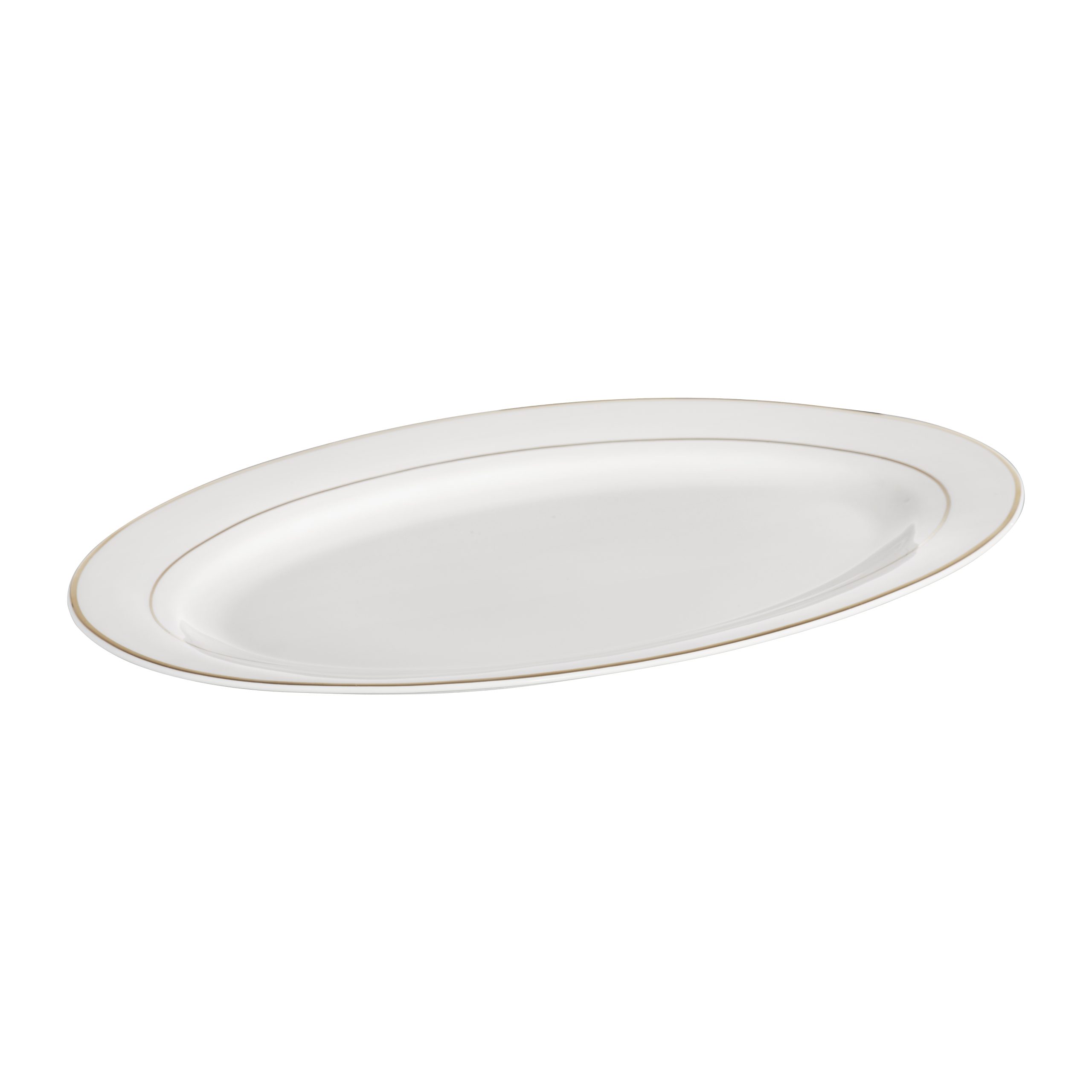 Oval Platter 21 x 30.5 cm Aura Gold AMBITION