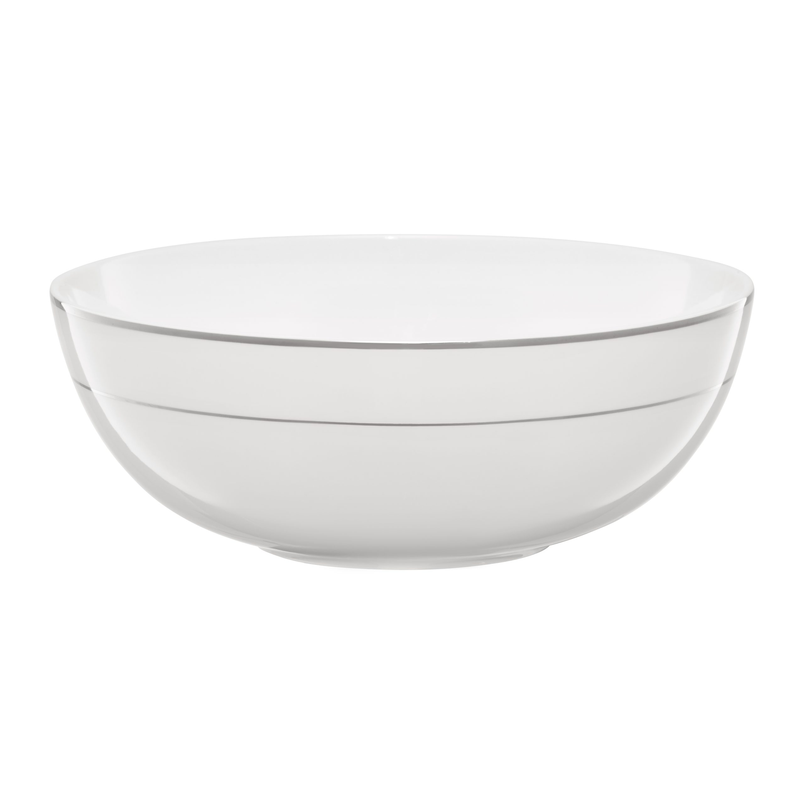 Aura Silver salad bowl 20 cm AMBITION