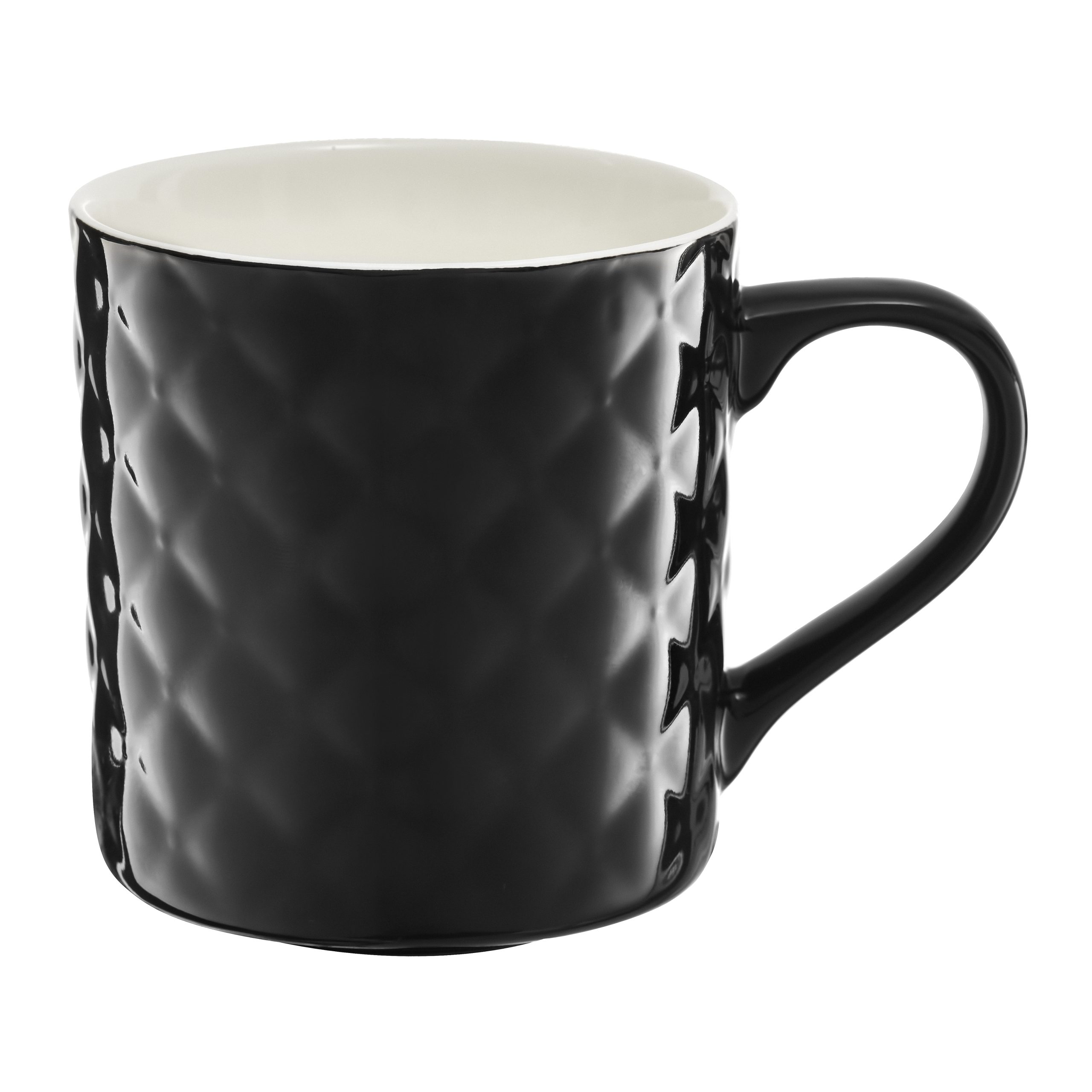 Glamour mug 420 ml black AMBITION