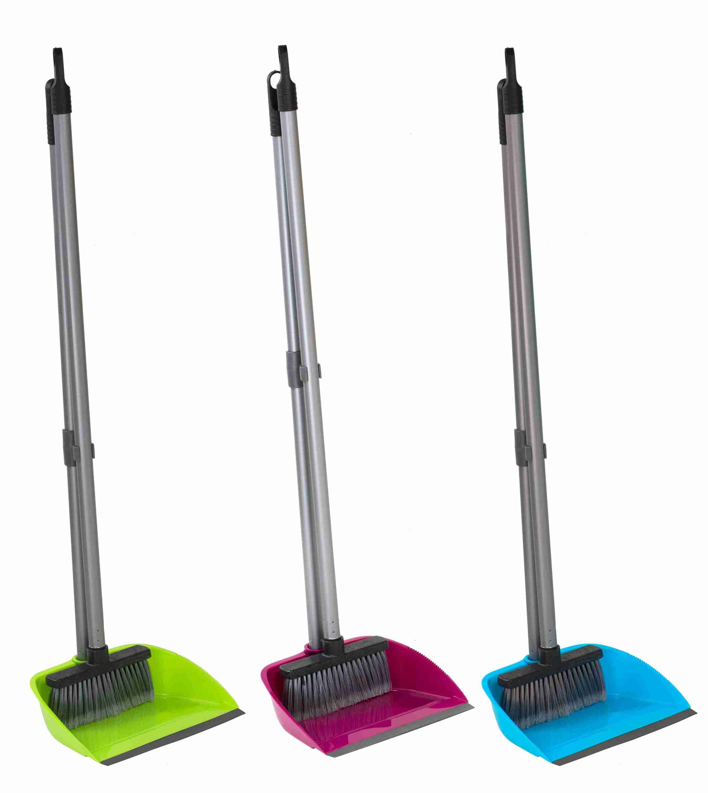 Long handle dustpan and brush spring JOTTA