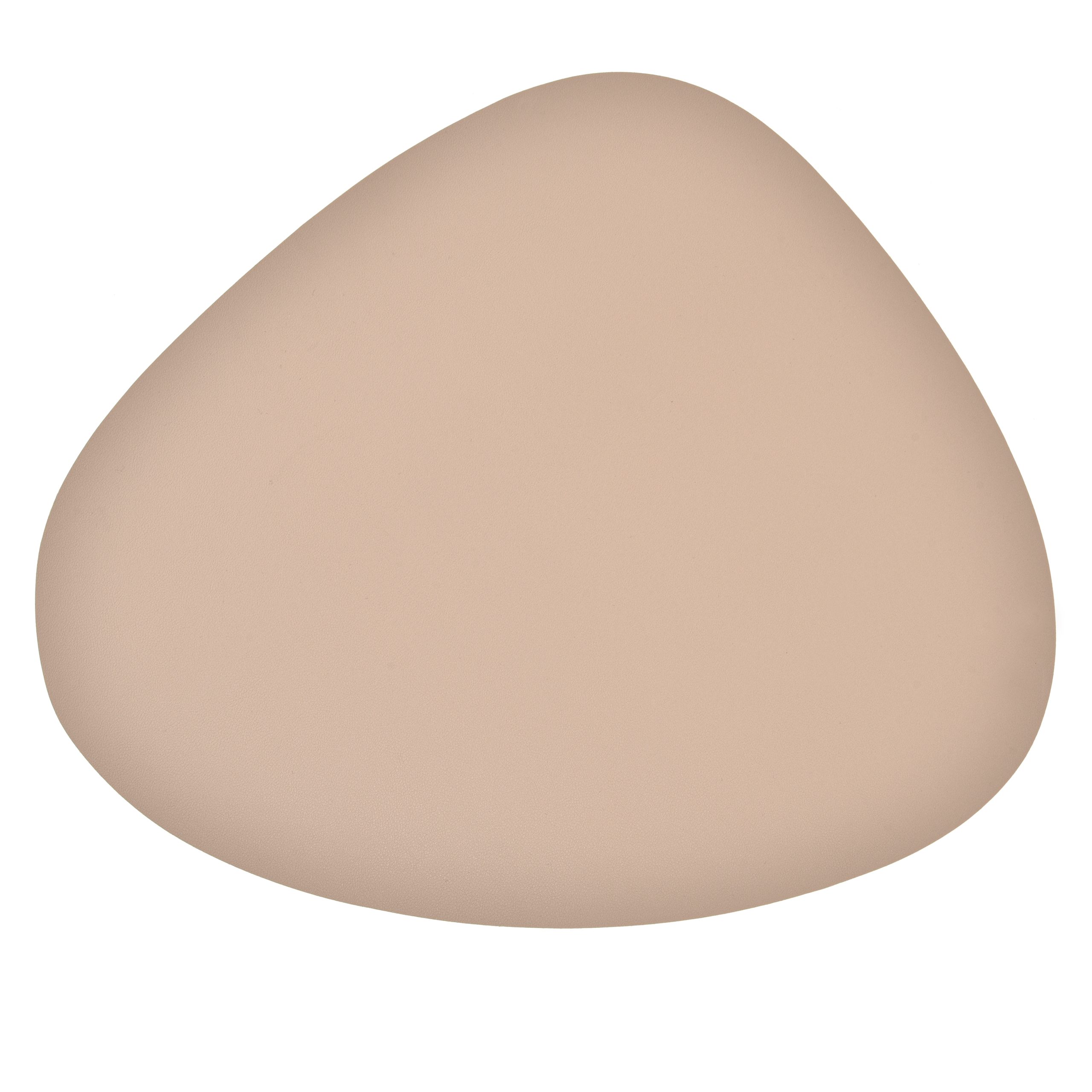 Modern table mat 44 x 37 cm caramel AMBITION