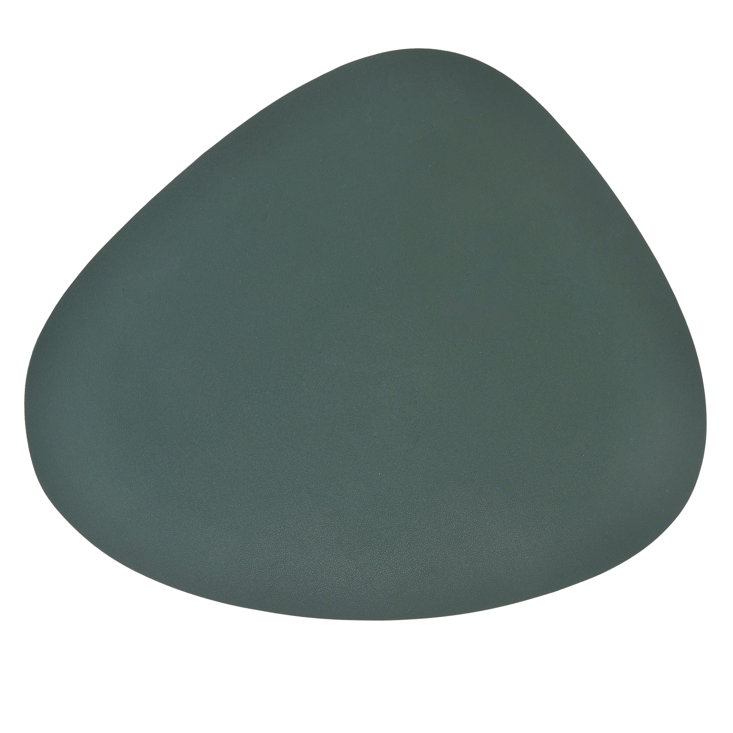 Modern table mat 44 x 37 cm green AMBITION