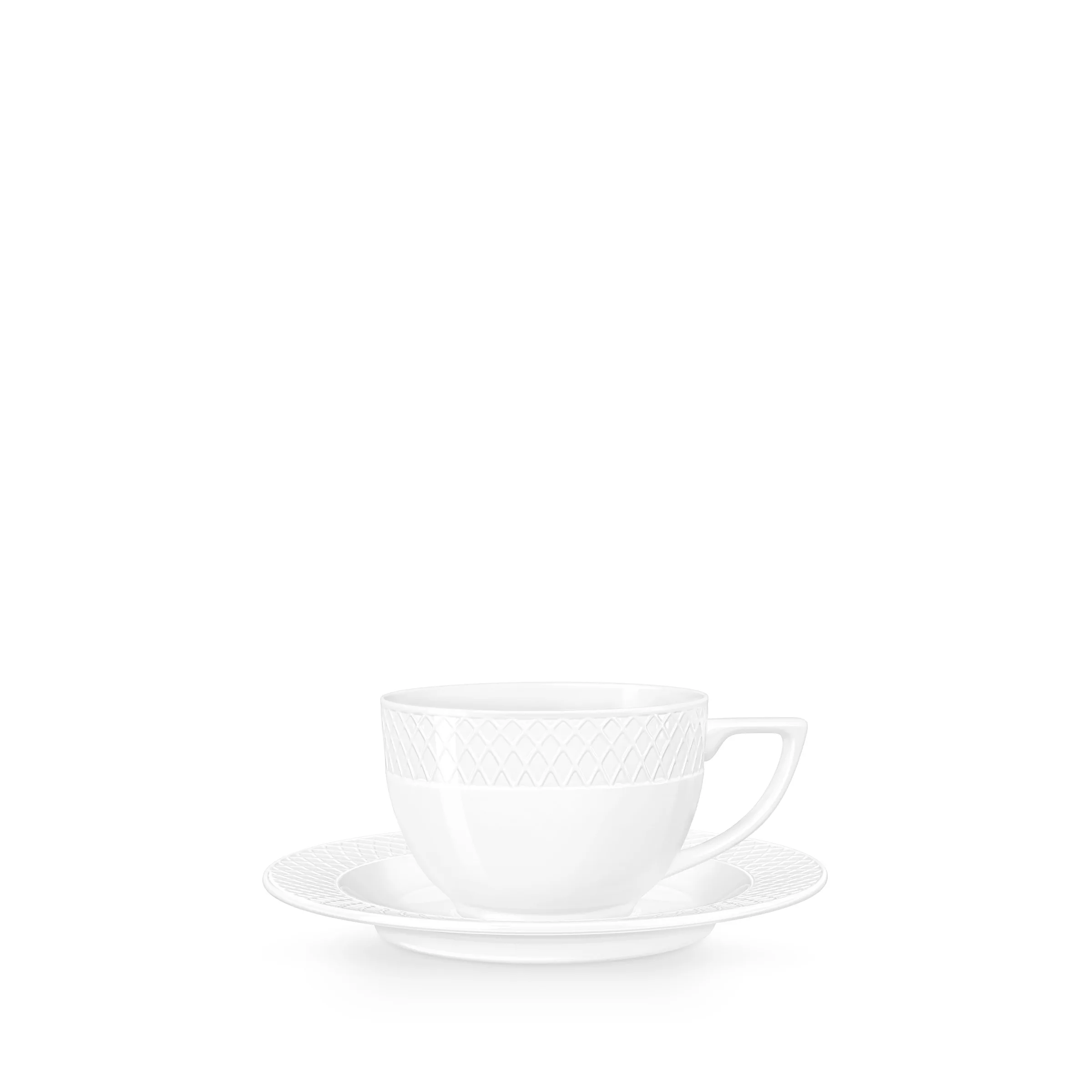 Coffee Cup and Saucer 170ml Diamond