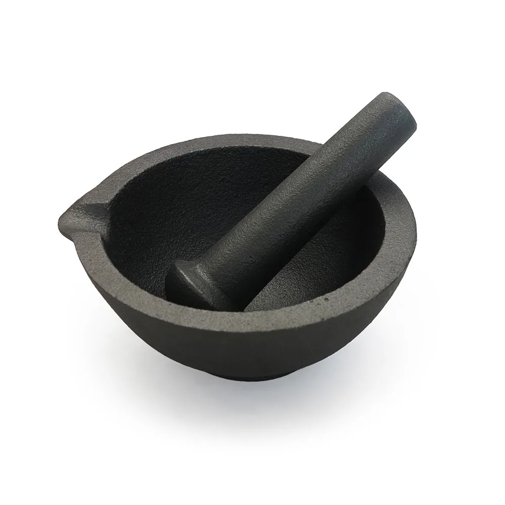 Mortar and Pestle 13×6.5cm Cast Iron Luigi Ferrero
