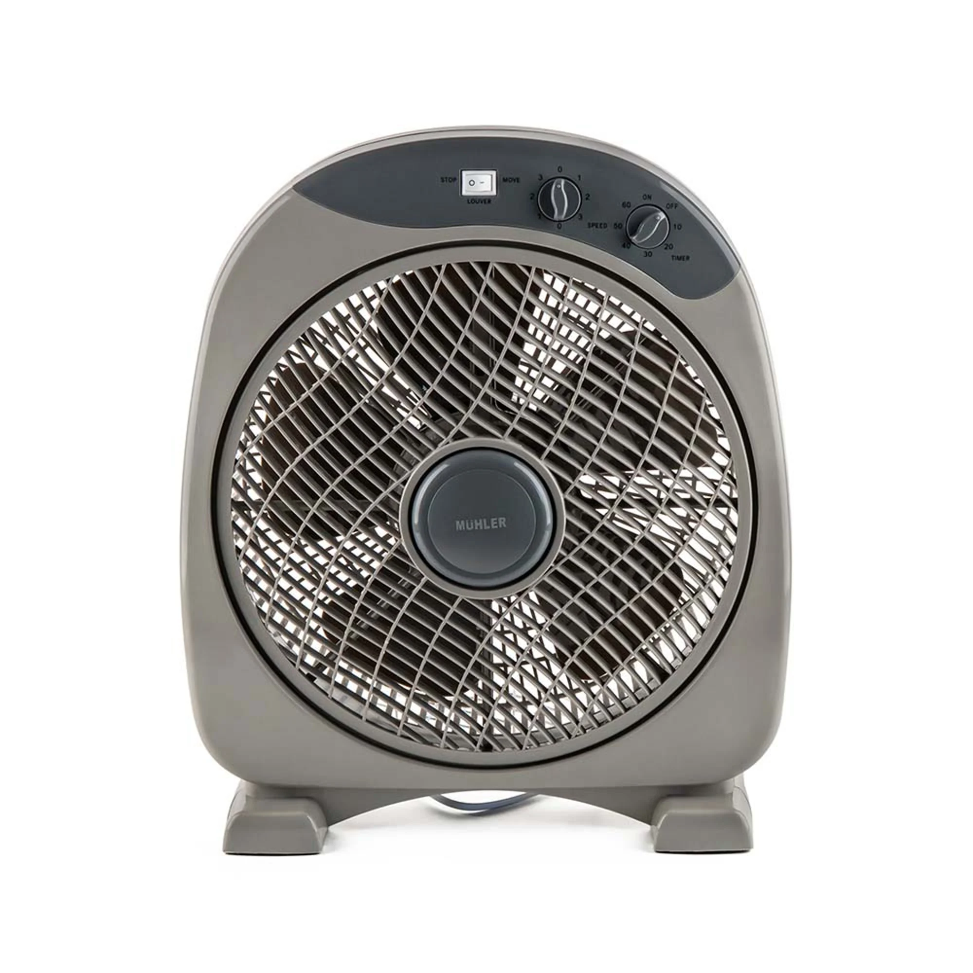 12″ Floor box fan Muhler SMX-1235, 35W, timer