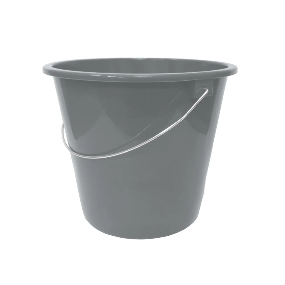 Plastic bucket 5 lt Simi grey JOTTA