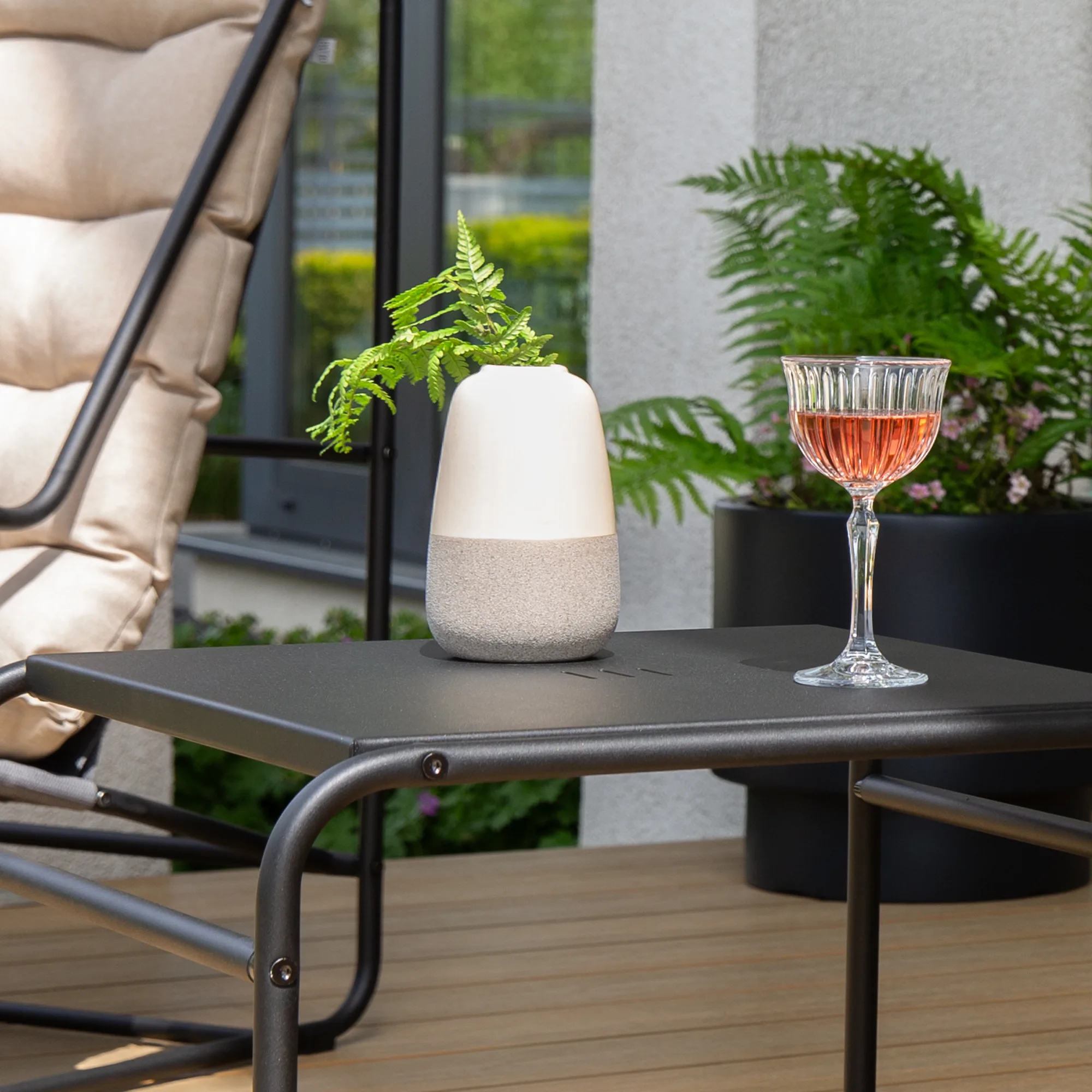 Sand vase 9.5 x 9.5 x 15 cm MY HOME