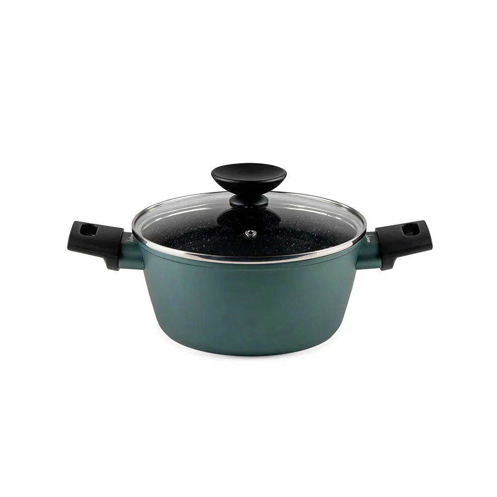 Casserole 20cm with Glass Lid Luigi Ferrero, Smart