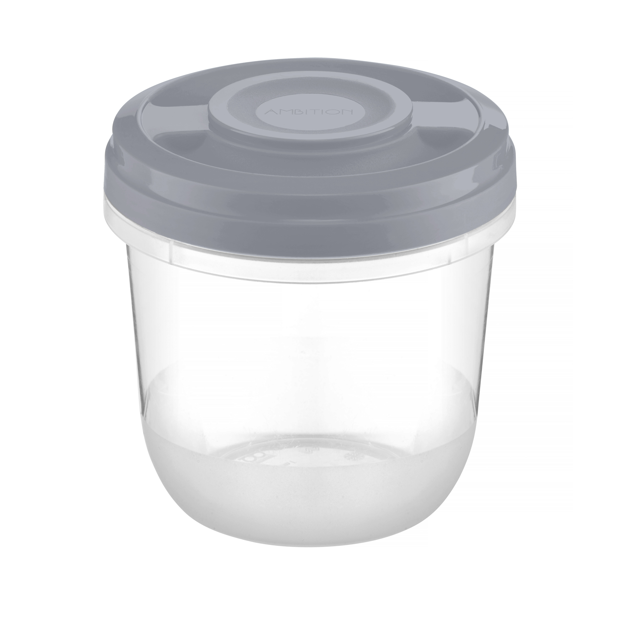 Smart Microwave Container 0.75 L Grey AMBITION