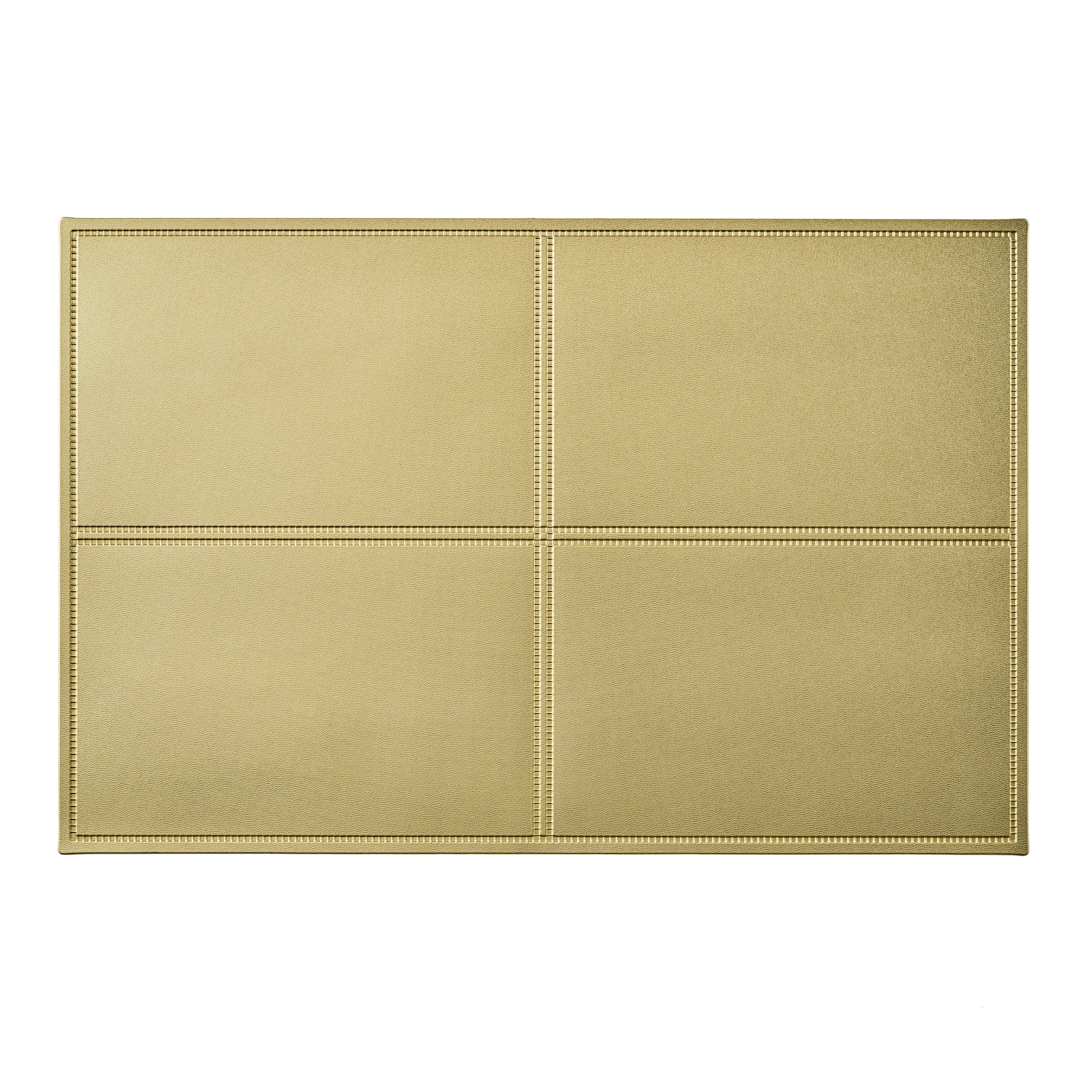 Table Mat 45cm x 30cm Glamour AMBITION, Gold