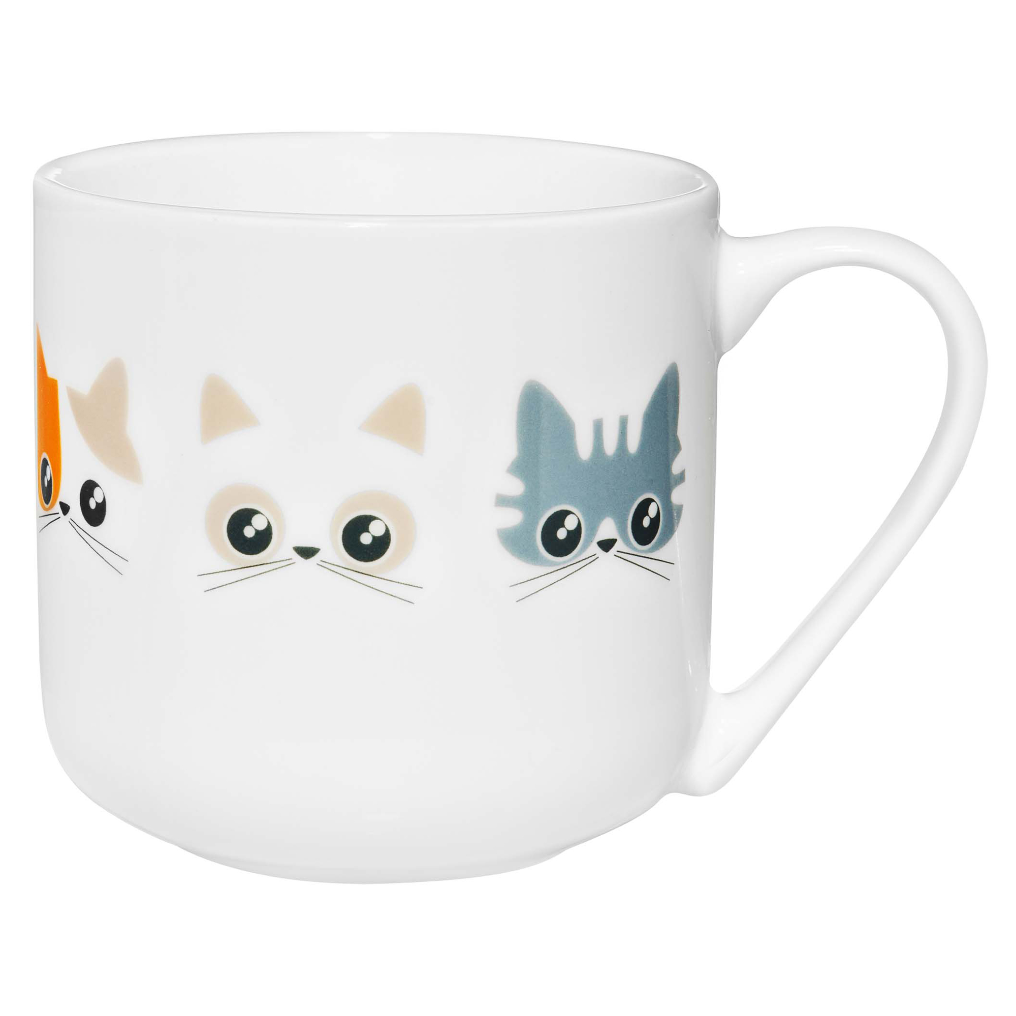 Mug 440 ml Kitty Beige Cats AMBITION
