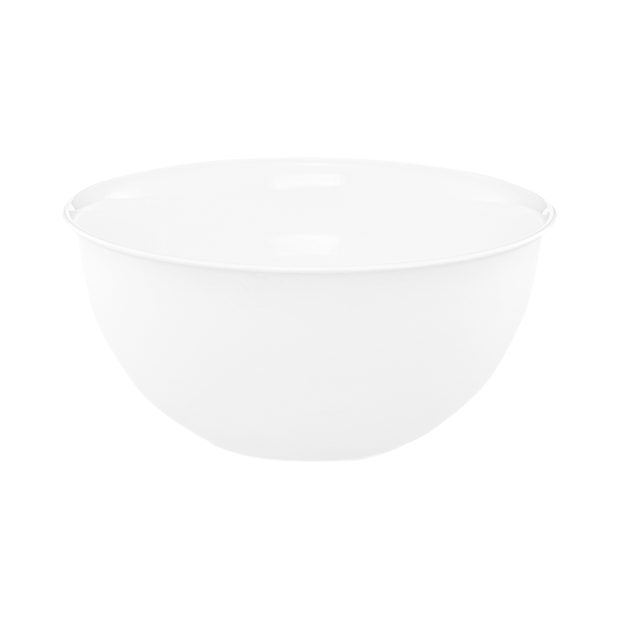 Plastic Bowl white19.5cm Doris DOMOTTI