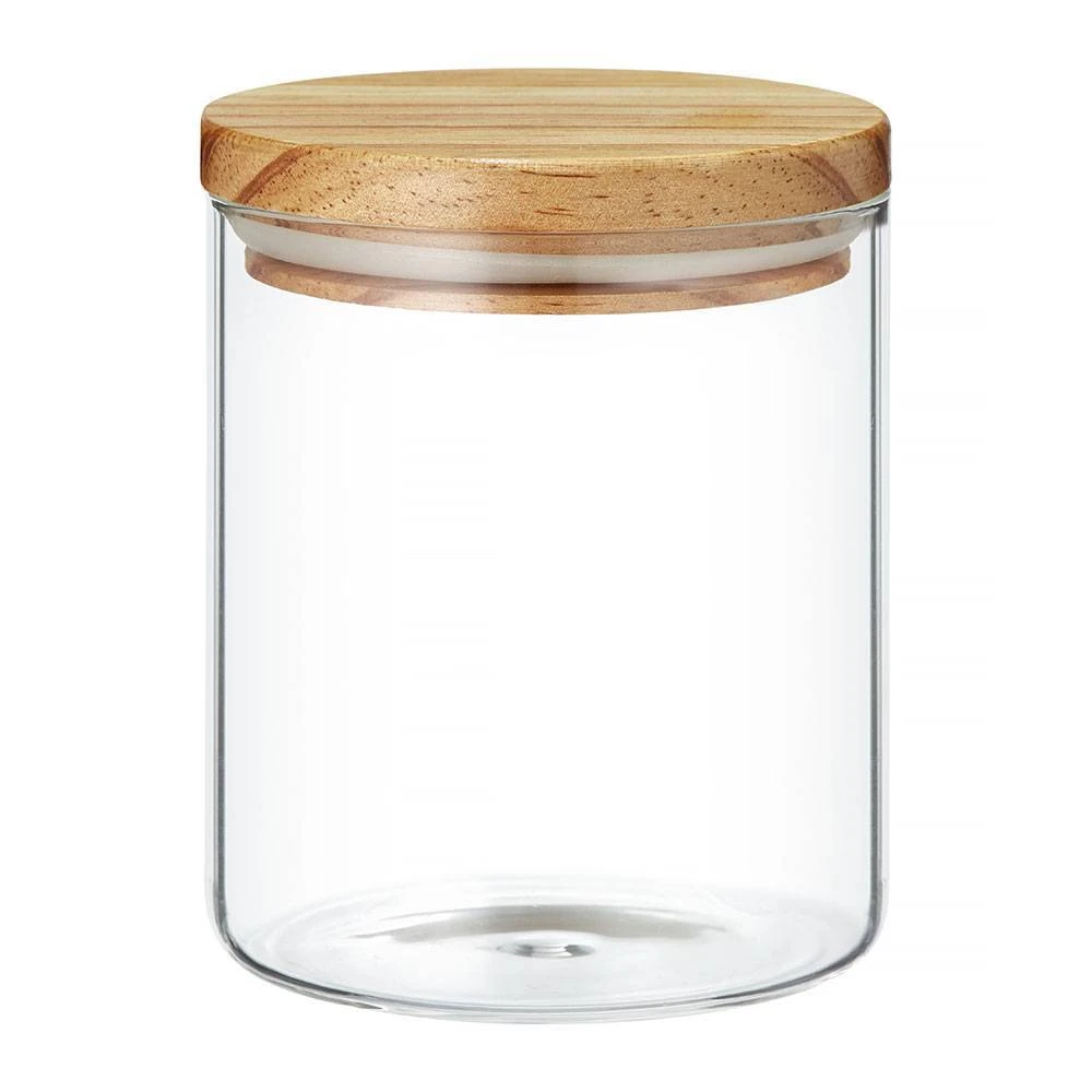 Jar with wooden lid Nordic AMBITION, 1000ml