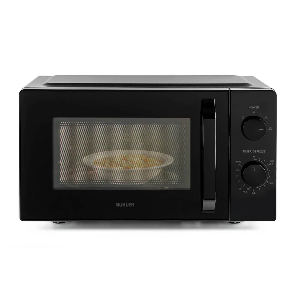 Microwave Oven Muhler 700W, 20L, Black